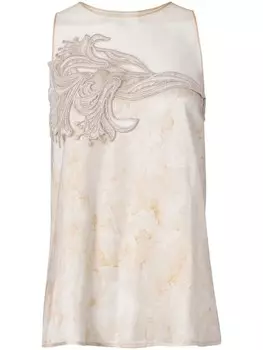 Silvia Tcherassi блузка Brisa, нейтральный цвет