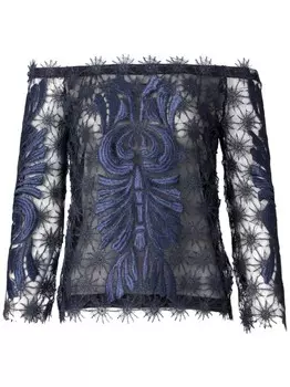 Silvia Tcherassi блузка Lala, синий