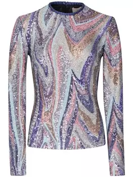 Silvia Tcherassi топ Nara, синий