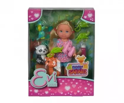 Симба, кукла Эви на Сафари. Simba