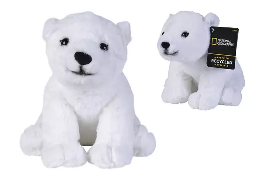 Симба, National Geographic, Белый медведь Disney Nat Geo, 25 см