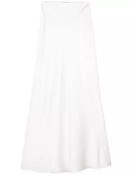 Simkhai атласная юбка Kiri, белый