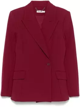 Simkhai двубортный пиджак, красный