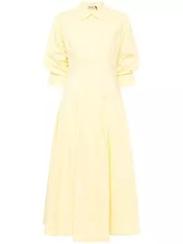 Simkhai джазовое платье, желтый
