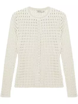 Simkhai Gracen вязаный кардиган, белый