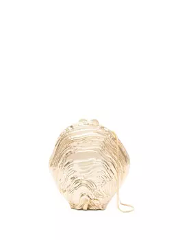 Simkhai клатч Cove Shell, золотой