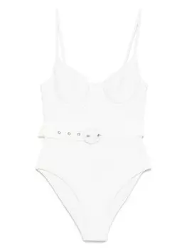 Simkhai купальник Noa, белый