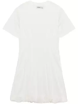 Simkhai мини-платье Pearson, нейтральный цвет