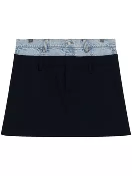Simkhai мини юбка Райли, синий