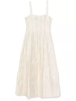 Simkhai платье макси Maya, нейтральный