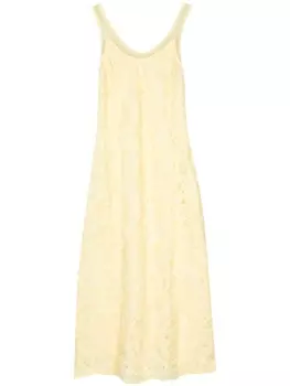 Simkhai платье макси Zakai с аппликацией, желтый