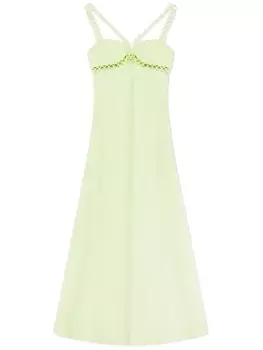 Simkhai платье миди Sevilla, зеленый