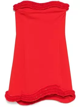 Simkhai платье мини Saskia, красный