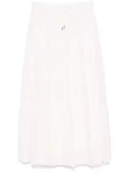 Simkhai ярусная юбка миди, белый