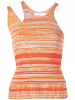 Simkhai топ Avani с вырезами, оранжевый