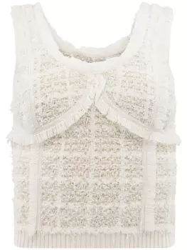 Simkhai топ Florentine без рукавов, нейтральный цвет