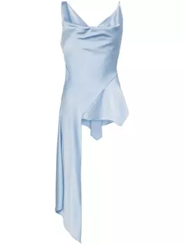 Simkhai топ Ronnie асимметричного кроя с драпировкой, синий