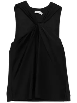 Simkhai топ с драпировкой, черный