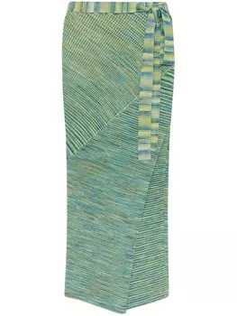 Simkhai трикотажная юбка Paris, синий