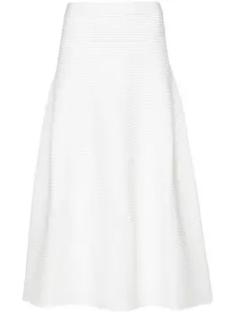 Simkhai юбка миди Jennifer, нейтральный цвет