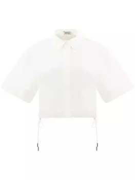 Simkhai укороченная рубашка Ryett, белый
