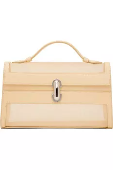 Симметричная сумочка-кошелек Savette, экрю