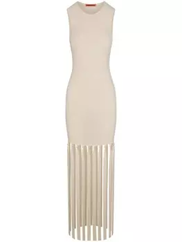 Simon Miller платье без рукавов Eclisse, нейтральный цвет