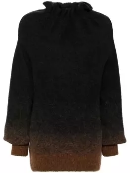 Simone Rocha джемпер со сборками, черный