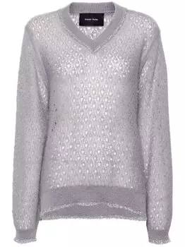 Simone Rocha джемпер Tinsel, серый