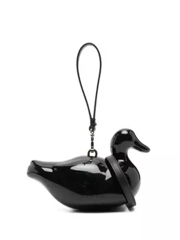 Simone Rocha клатч Duck, черный