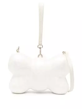 Simone Rocha клатч в форме банта, белый