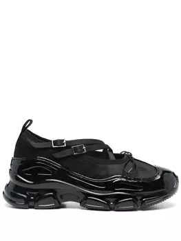 Simone Rocha кроссовки Classic Ballerina, черный