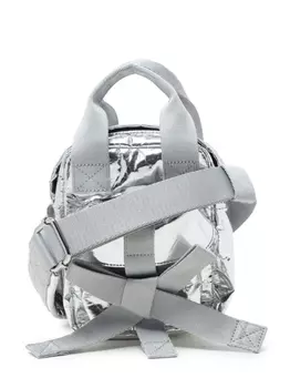 Simone Rocha мини-сумка Classic Bow, серебристый