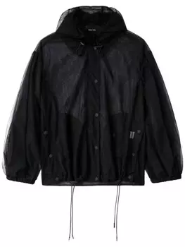 Simone Rocha парка из тюля, черный