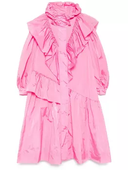 Simone Rocha парка с оборками, розовый