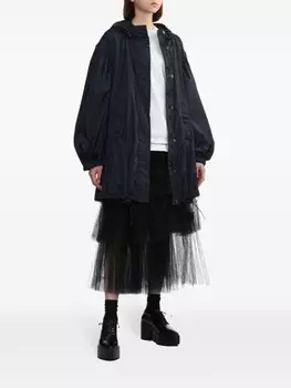 Simone Rocha парка с планкой на пуговицах, синий