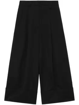 Simone Rocha широкие укороченные брюки, черный