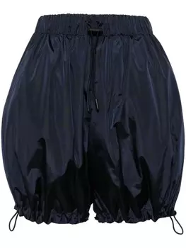 Simone Rocha шорты-шаровары на завязках, синий