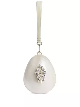 Simone Rocha сумка через плечо Pearl Egg, нейтральный цвет