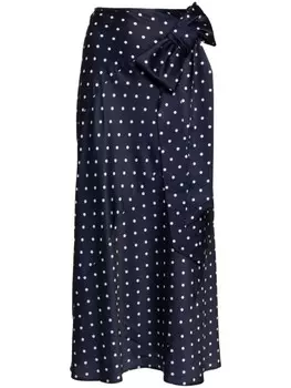 Simone Rocha юбка с бантом, синий