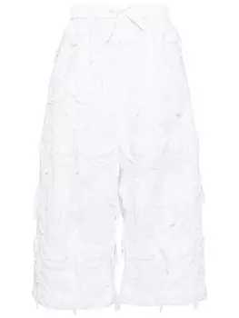 Simone Rocha укороченные брюки, белый