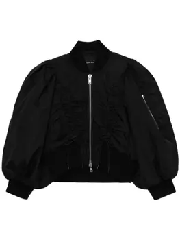 Simone Rocha укороченный бомбер, черный
