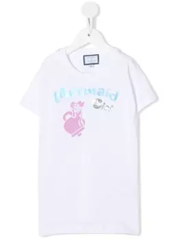 Simonetta футболка Mermaid Girl, белый