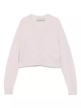 Simonetta кардиган с люрексом, розовый