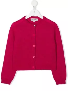 Simonetta кардиган тонкой вязки, розовый