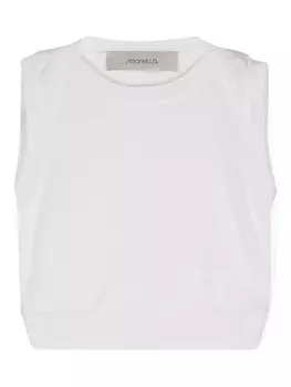 Simonetta кашемировый топ, белый