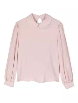 Simonetta креповая блузка, розовый