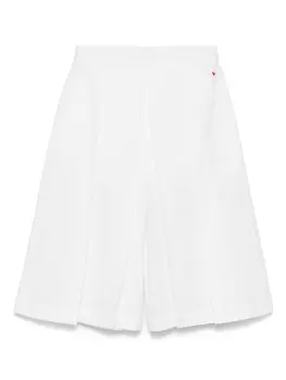 Simonetta плиссированные брюки, белый