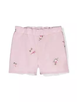 Simonetta шорты с пайетками, розовый