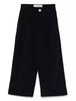 Simonetta вельветовые брюки, синий